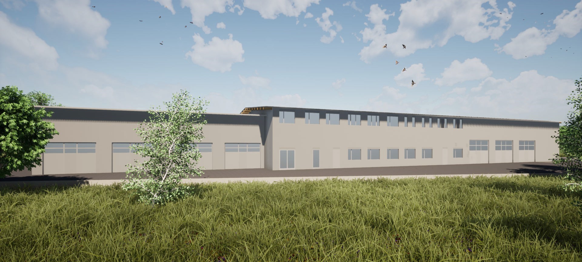Valtex bâtit une nouvelle halle industrielle à Saint-Maurice
